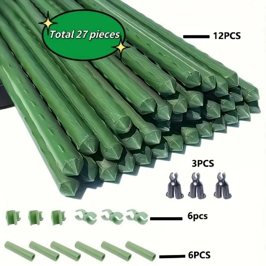 Рамка за катерещи растения – пластмасова градинска опора за краставици и фасول, Yu chi