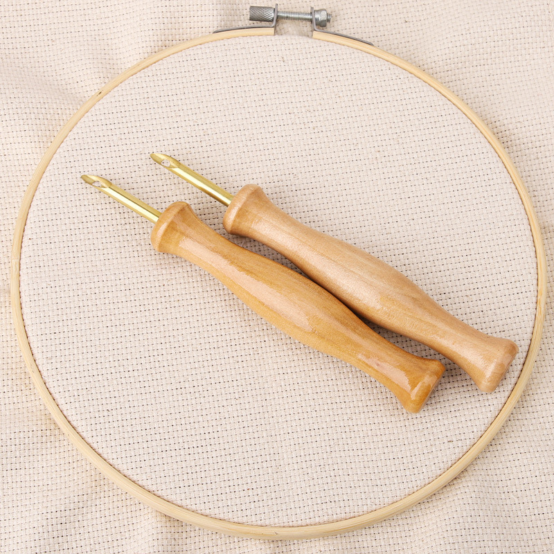 Βαμβακερό ύφασμα για κέντημα DIY με εκτυπωμένο λογότυπο