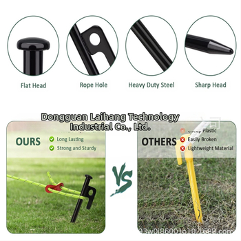 Τριμελής σετ αγκυρώσεων κήπου από ανοξείδωτο ατσάλι με θήκη για σχοινί – για κορμούς και νεαρά δέντρα