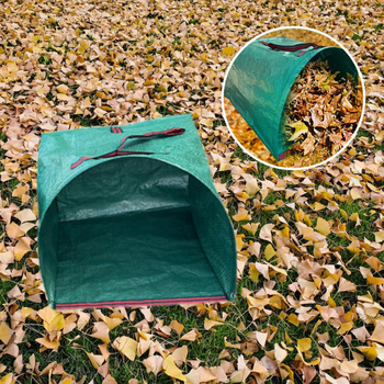 Σετ σακουλών συλλογής φύλλων κήπου, πολυπροπυλένιο, τριών τεμαχίων, για οικιακό κήπο και αυλή