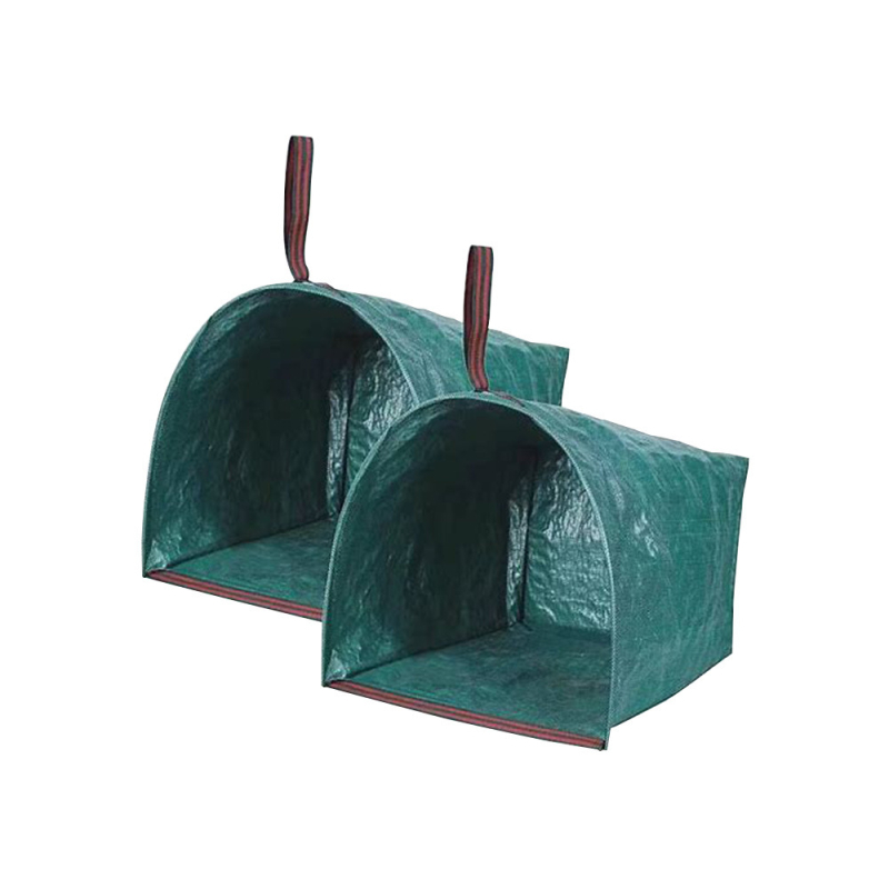 Sodo lapų rinkimo maišų rinkinys, polipropilenas, trijų dalių komplektas, skirtas namų sodui ir kiemui