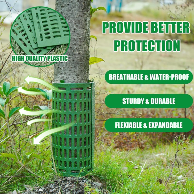 Plastični zaštitnik debla drveta za drveće i mlade sadnice, brend Chuanyu