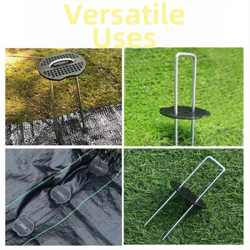 Καρφιά δαπέδου σε σχήμα U — γαλβανισμένα; για στερέωση; μάρκα Forever Crown; αντοχή στη διάβρωση και ανθεκτικά