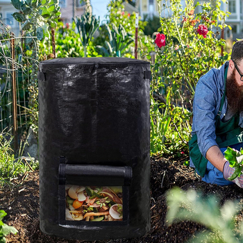 Τσάντα Κομποστοποίησης – PE Υλικό, για Κομποστοποίηση και Συλλογή Αποβλήτων
