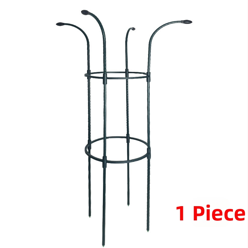 Чадърен държач за цветя за катеращи растения, външна градинска рамка, опора за рози и клематис, диаметър на тръбата 11 мм