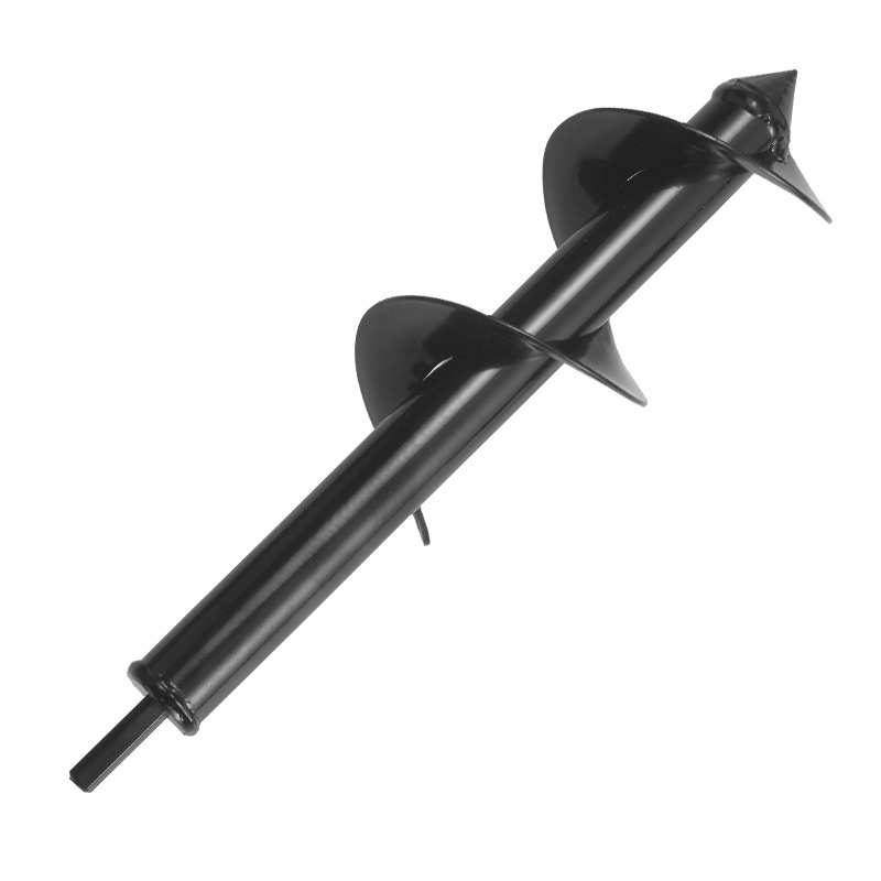 Спирално градинско свредло с пръчка за засаждане на разсад и разрохване на почвата - Thunderstorm, за зеленчуци, плодове, чай, бамбук, дървета и слънчогледи