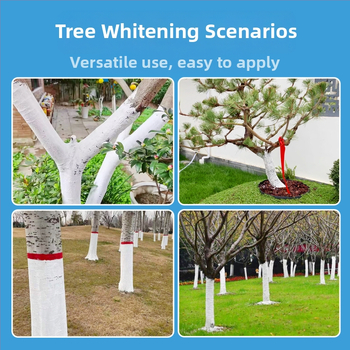 Κηπουρικά διακοσμητικά αντικείμενα για βαφή δέντρων | Πολυμερές αδιάβροχο υλικό, βακτηριοκτόνο, σκόνη ασβεστίου, παράγοντας σχηματισμού φιλμ | Προστασία δέντρων από παγετό και βροχή | Μάρκα: Lankangbao Technology