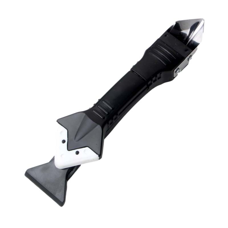 Üvegtömítő spatula, 5-az-1-ben eszköz ferde kaparóval, műanyag, 5 darabos készlet, Yu Lin Double Ride