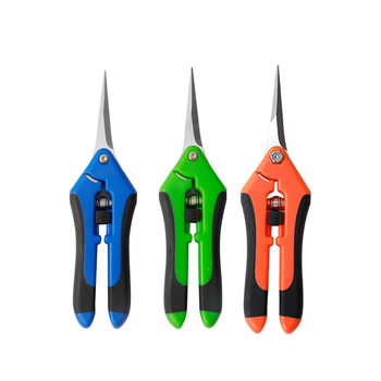 Ψαλίδια συγκομιδής φρούτων και κλάδεματος, κηπουρικό εργαλείο με ίσιο άκρο, για συγκομιδή φρούτων και λαχανικών, κλάδεμα λουλουδιών