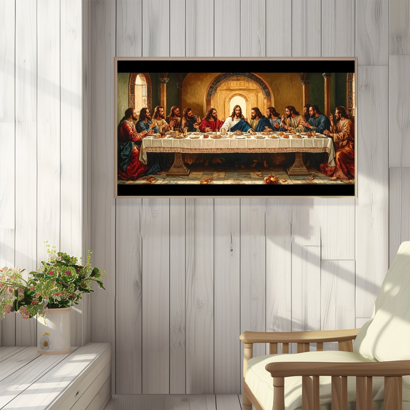 Диамантена картина кръстат бод комплект, плат 11-ct, модерен минималистичен стил