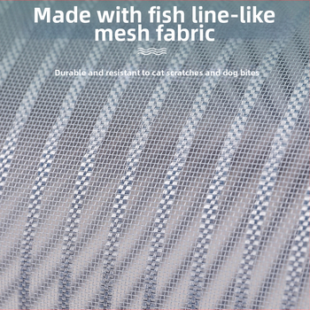 Durų ekranas nuo uodų su deimantine tinkleliu, šoninis atidarymas, magnetinis užsegimas, miegamajam, Velcro užuolaida