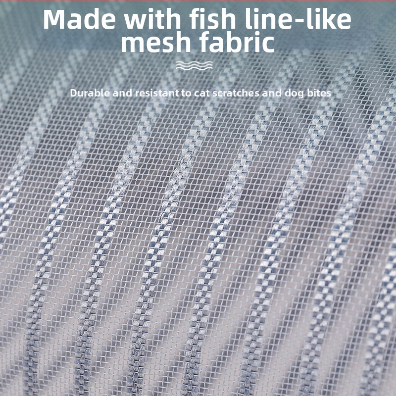 Комарник за врата с диамантена мрежа, странично отварящ се, магнитно затваряне, спалня, завеса с велкро