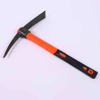 Плоско-заострена стоманена кирка с дървена дръжка, за рязане на дърва и земеделие, дължина 230–300 мм, марка Jin Rui