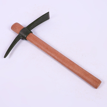 Плоско-заострена стоманена кирка с дървена дръжка, за рязане на дърва и земеделие, дължина 230–300 мм, марка Jin Rui