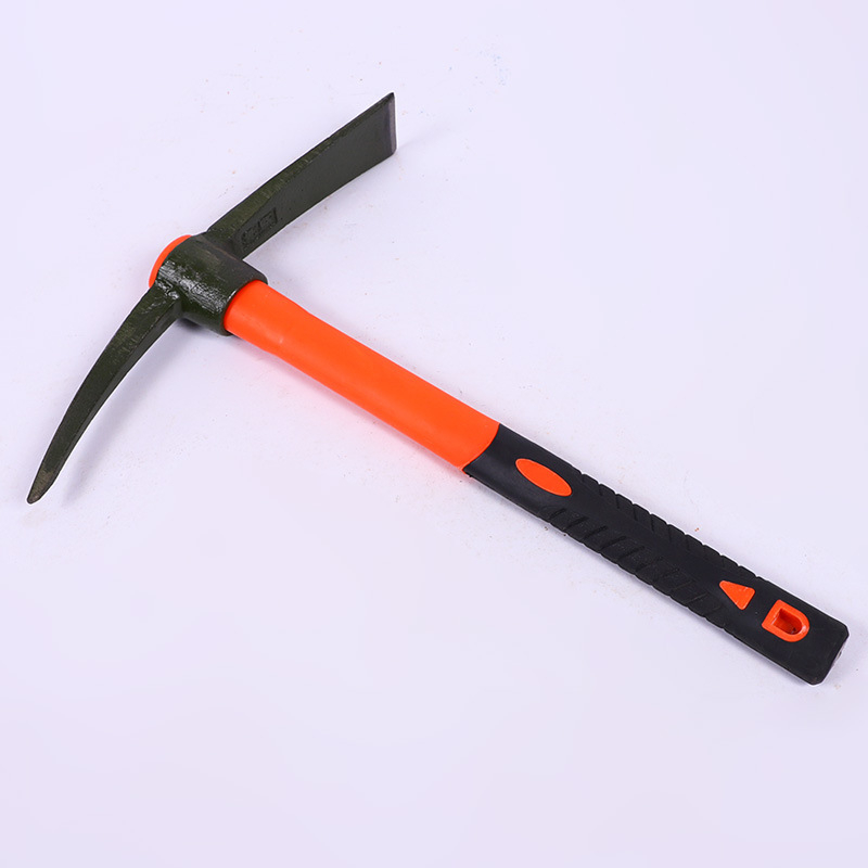 Плоско-заострена стоманена кирка с дървена дръжка, за рязане на дърва и земеделие, дължина 230–300 мм, марка Jin Rui