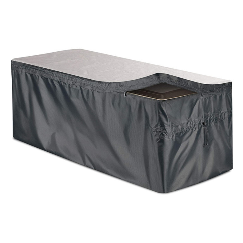 Deck box poklopac - vodootporan za vanjsku pohranu - 100% poliesterska tkanina - prilagođena obrada