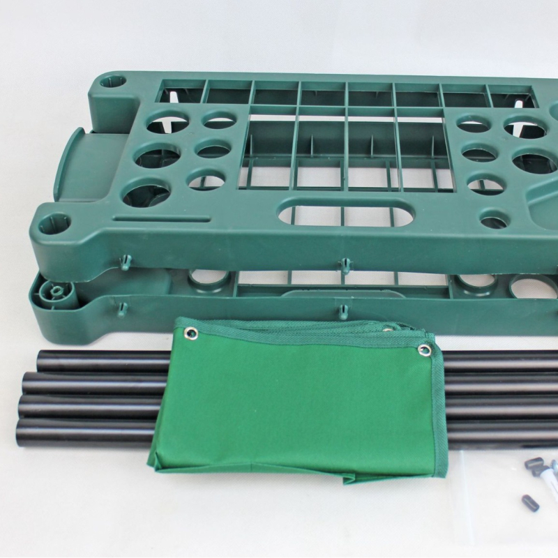 Sodo įrankių laikiklis – Medžiaga: PP + plieno vamzdis, Prekės ženklas OEM, Tinka sodui, pavėsinei ir garažui