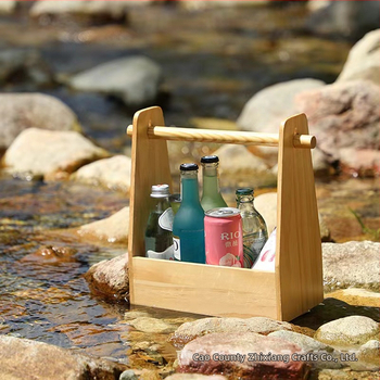 Ξύλινο καλάθι αποθήκευσης μικροαντικειμένων, Μοντέλο 6544, 18L, Σύγχρονος μινιμαλιστικός σχεδιασμός, χωρίς καπάκι