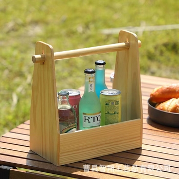 Ξύλινο καλάθι αποθήκευσης μικροαντικειμένων, Μοντέλο 6544, 18L, Σύγχρονος μινιμαλιστικός σχεδιασμός, χωρίς καπάκι