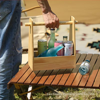 Ξύλινο καλάθι αποθήκευσης μικροαντικειμένων, Μοντέλο 6544, 18L, Σύγχρονος μινιμαλιστικός σχεδιασμός, χωρίς καπάκι