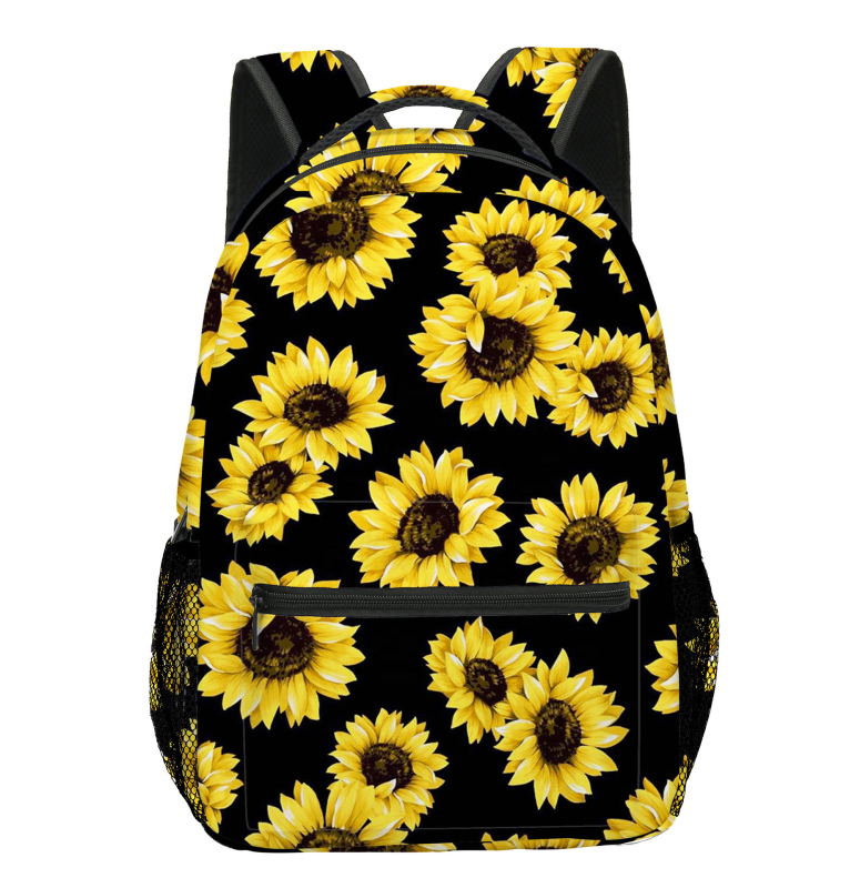 Koreguojama mokyklinė kuprinė su 3D spausdinimu, unisex, nailonas, talpa 36–55 l, nešiojamojo kompiuterio kišenė, knygų skyrius