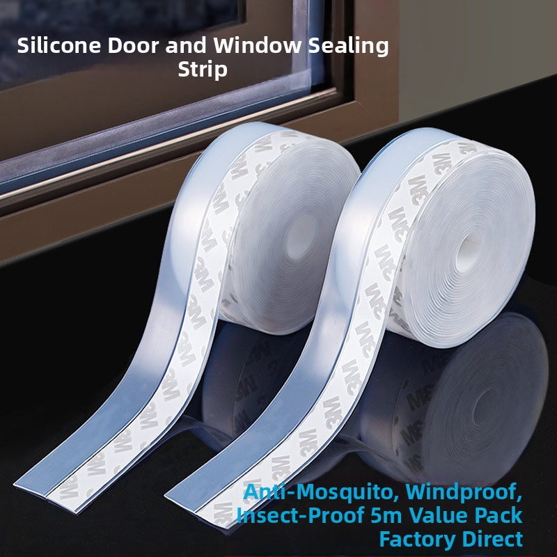 Hongfu силиконова уплътнителна лента за прозорци – ветроустойчива, шумоизолираща; устойчивост на износване, стареене и корозия