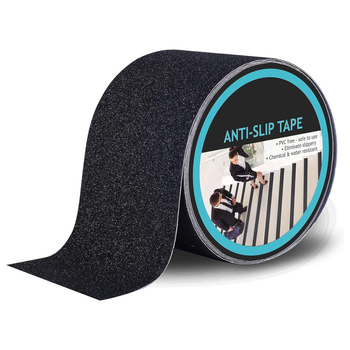 PVC lipnioji priešslidinė juosta laiptams ir voniai, stačiakampė, 0,1 mm storis, -10–50°C, matinė danga, atspari dėvėjimuisi