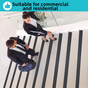 PVC lipnioji priešslidinė juosta laiptams ir voniai, stačiakampė, 0,1 mm storis, -10–50°C, matinė danga, atspari dėvėjimuisi