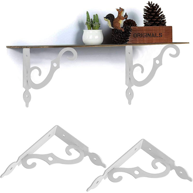 Huiyi S-тип железен ъглов скоба за кухня, дневна и спалня – Скандинавски стил