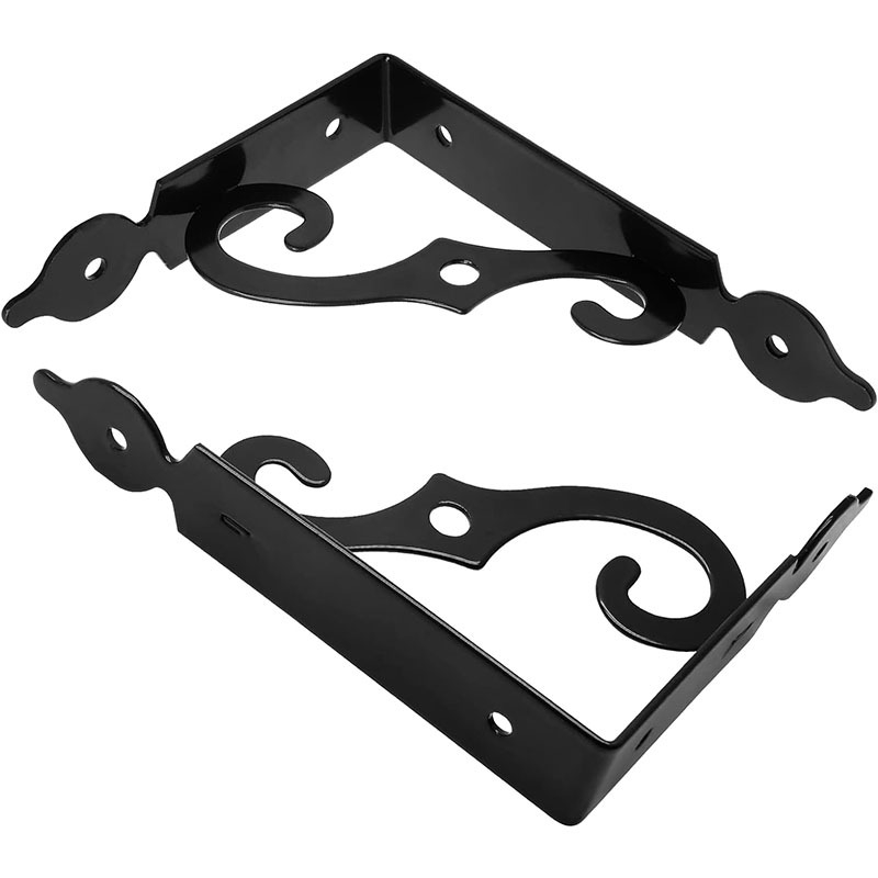 Huiyi S-тип железен ъглов скоба за кухня, дневна и спалня – Скандинавски стил