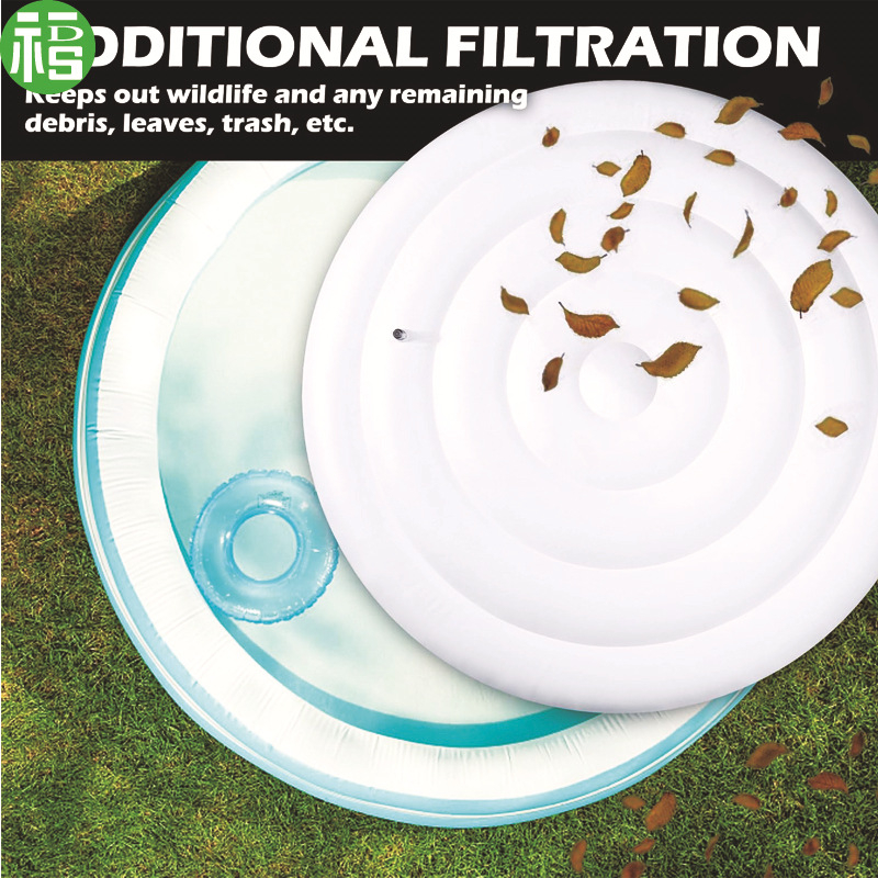 Φουσκωτό κάλυμμα κυκλικού πισίνας, PVC παχύ, μοντέλο fds20250501925, Fudosheng.