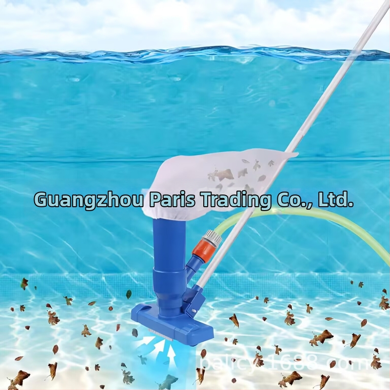 Nástroj na čistenie bazéna s vakuovým jetom a spodnou kefovou hlavou, vysoká účinnosť filtra; bez zberača vlasov