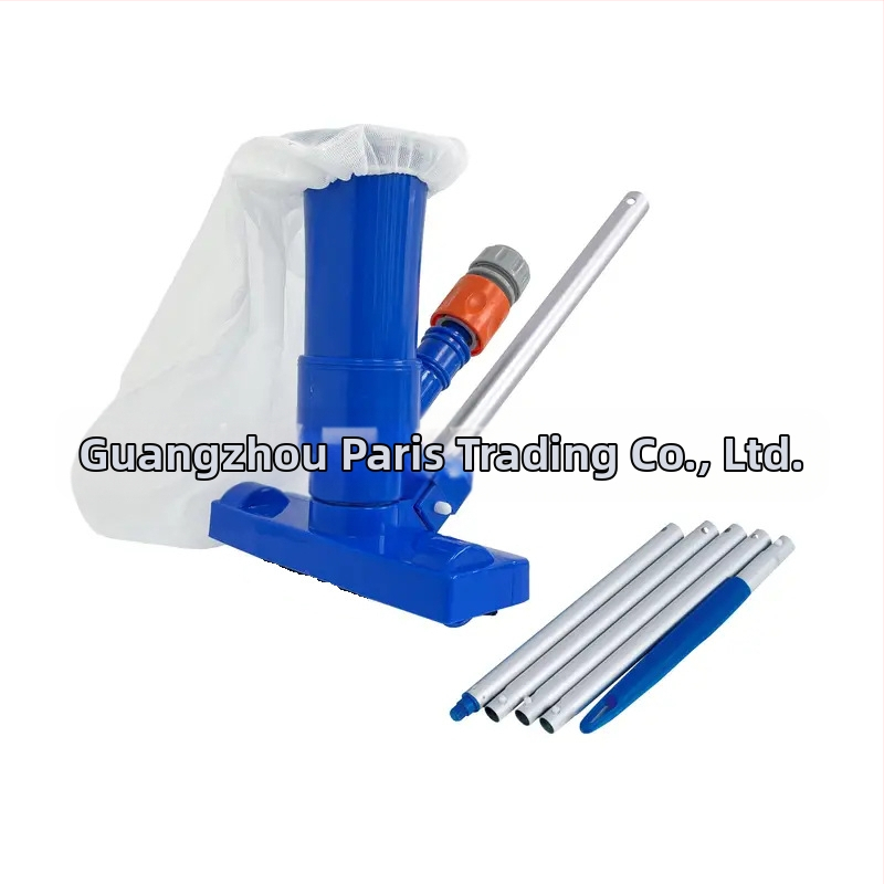 Nástroj na čistenie bazéna s vakuovým jetom a spodnou kefovou hlavou, vysoká účinnosť filtra; bez zberača vlasov