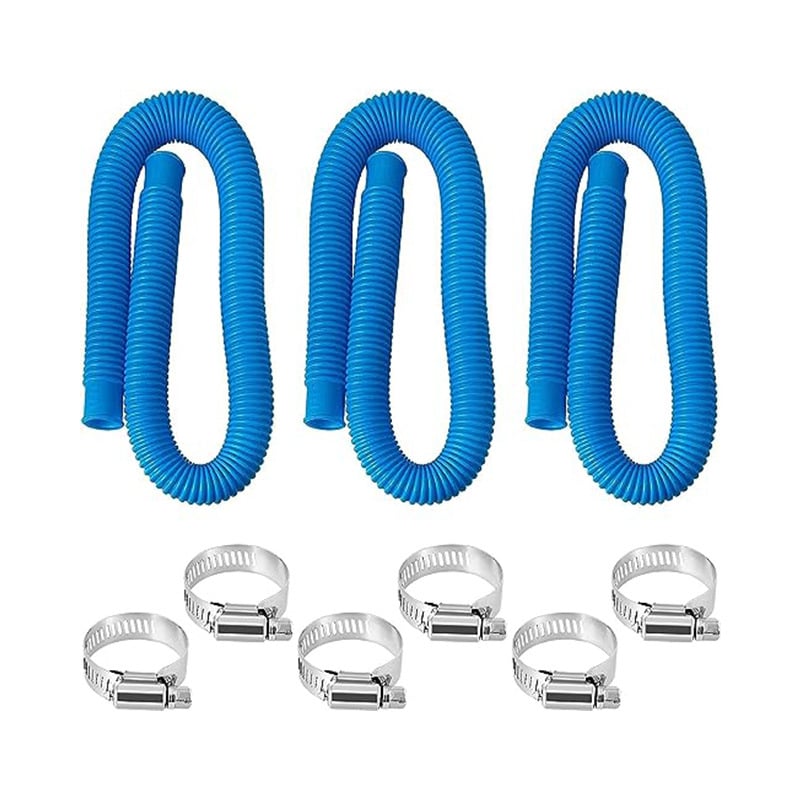 Piepūšamā baseina šļūtenes adapters, PVC materiāls, piemērots pievienošanai sūkņu sistēmai
