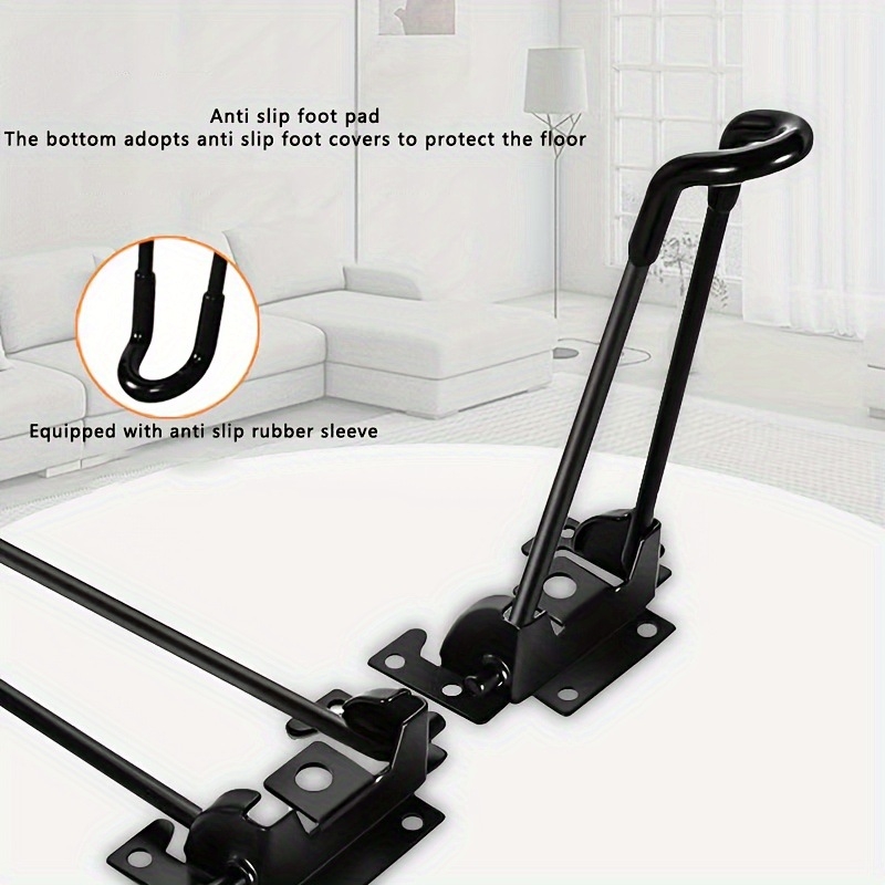 Saliekamās galda kājas – pastiprinātas, skrūves iekļautas, komplektā 2 vai 4 gab. kafijas galdiņam