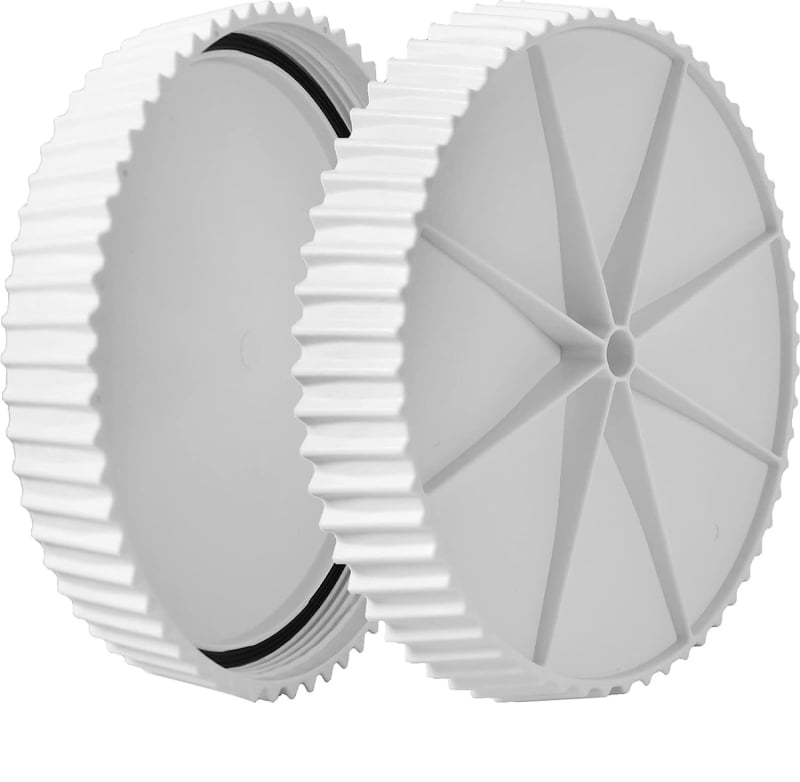 Remonta komplekts drenāžas vāciņam un vakuuma adapterim SFX1000/SFX1500S smilšu pumpai — PVC, piemērots piepūšamiem baseiniem