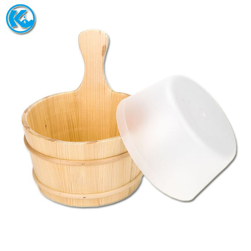 Medinė statinė sauna – kojų voniai, suaugusiems