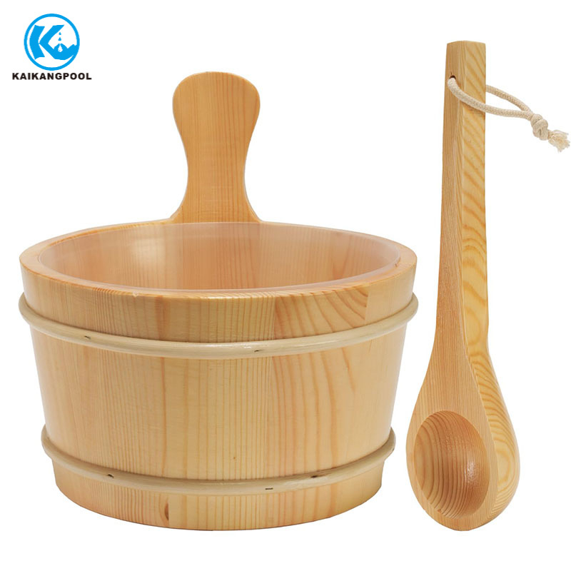 Medinė statinė sauna – kojų voniai, suaugusiems