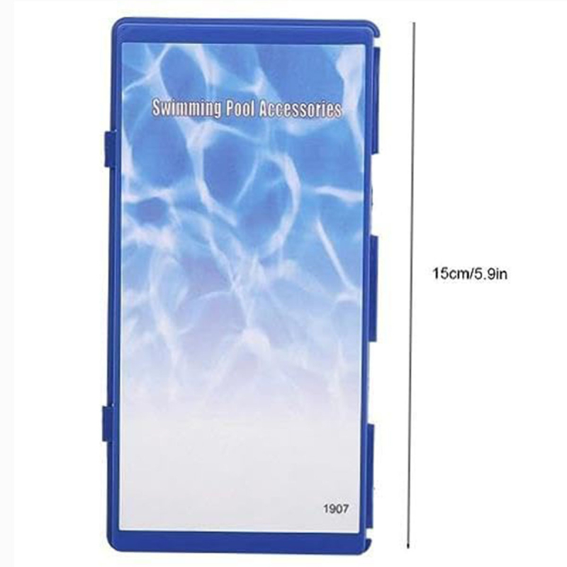 Nešiojamas baseino vandens tyrimų rinkinys: pH 6.8–8.2 matavimas ir chlori aptikimas