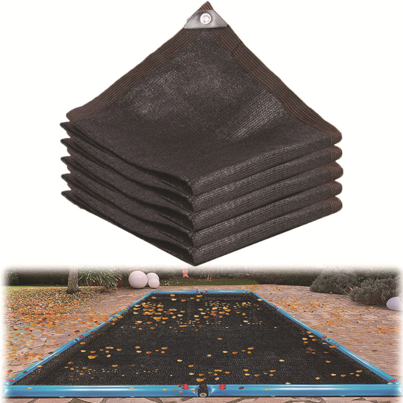 Κάλυμμα πισίνας με λεπτό δίχτυ, προστατευτικό δίχτυ για πισίνα και λίμνη, σκίαση, αποφυγή φύλλων φθινοπωρινή-χειμερινή