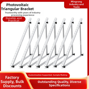 Fotovoltaikus tripod alumíniumötvözetből, tömeg 10 kg, oxidációs felületű