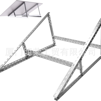 Fotovoltaikus tripod alumíniumötvözetből, tömeg 10 kg, oxidációs felületű