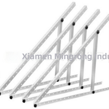 Fotovoltaikus tripod alumíniumötvözetből, tömeg 10 kg, oxidációs felületű
