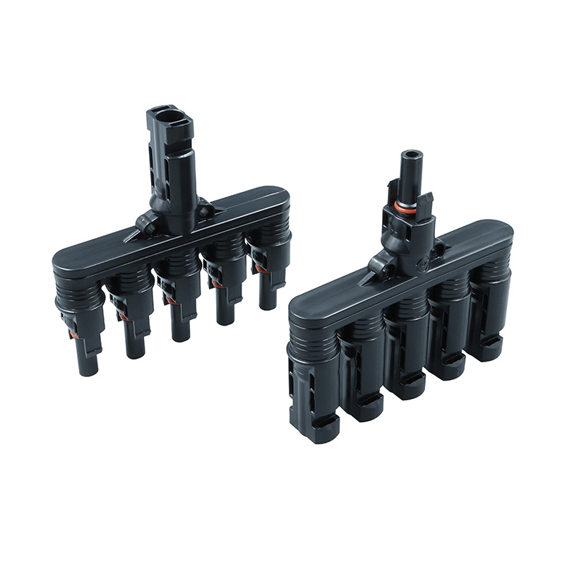 Фотоволтаичен конектор MAYLAR MCH501, 6-пътен, MC4 интерфейс, за слънчева енергия