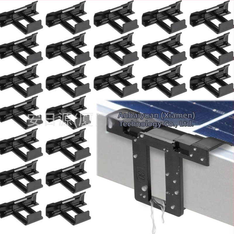 Fotovoltinių drenažo klipsas, aliuminio lydinys, ISO 9001, 7 g, injekcinis liejimas