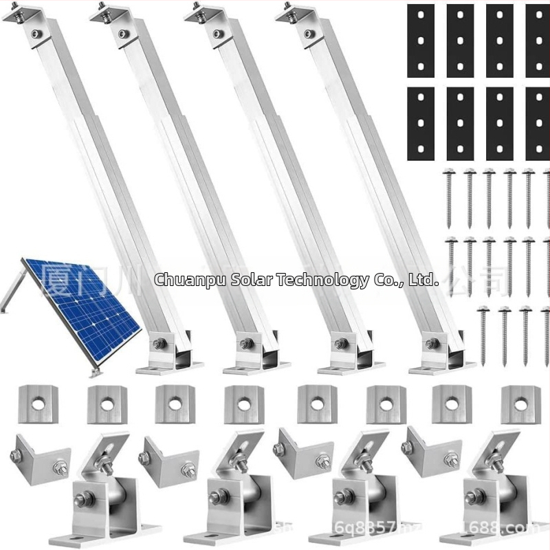 KAWAKAMI Регулируеми алуминиеви опори за слънчеви панели – предни и задни