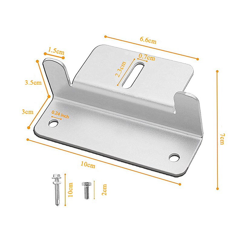 RV stogo saulės skydelio Z tipo aliuminio lydinio laikiklis, 6005-T5, ES standartas, svoris 0,26 kg, oksidavimo plėvelė 15μ, pritaikymas galimas