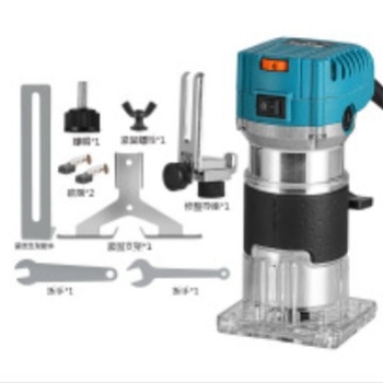 Електрическа дървообработваща фреза с регулируема скорост – подравняване, каналиране, гравиране и дупково пробиване; серия електрическо дървообработване; 220V еднофазно; за метално подравняване