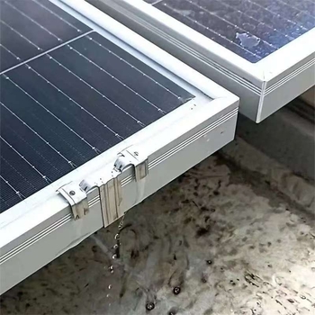 Red Prosperous alumínium ötvözetből készült vízelvezető klipsz deflektor fotovoltaikus modulokhoz
