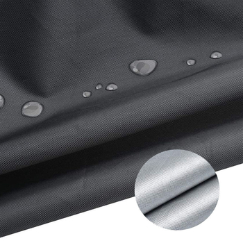 Κάλυμμα εξωτερικού τύπου για τραπεζικό πριονοκοπτικό από Oxford ύφασμα με ασημένιο φινίρισμα — αδιάβροχο, ανθεκτικό στη σκόνη, με επεκτεινόμενο άνοιγμα, επαναχρησιμοποιήσιμο